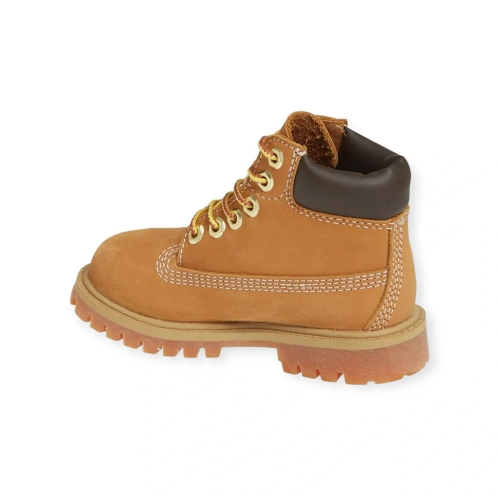new Timberland ✪ 6 Inch Premium Baby Work Boot ✪ Wheat Nubuck ✪ 6 Boy Girl 22.5
